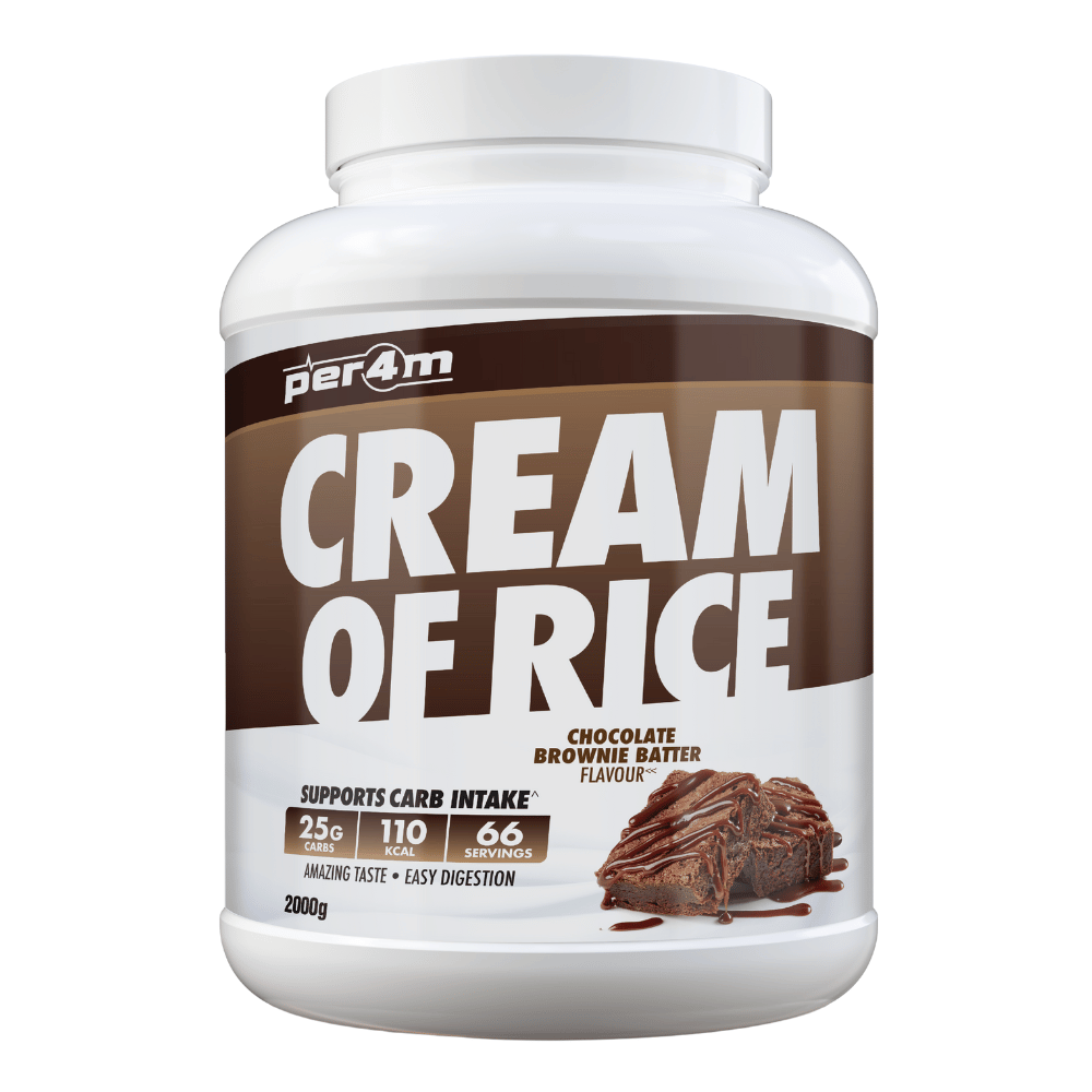 Chocolate Brownie Batter PER4M Cream of Rice Supplements - 2kg (66 Servings)