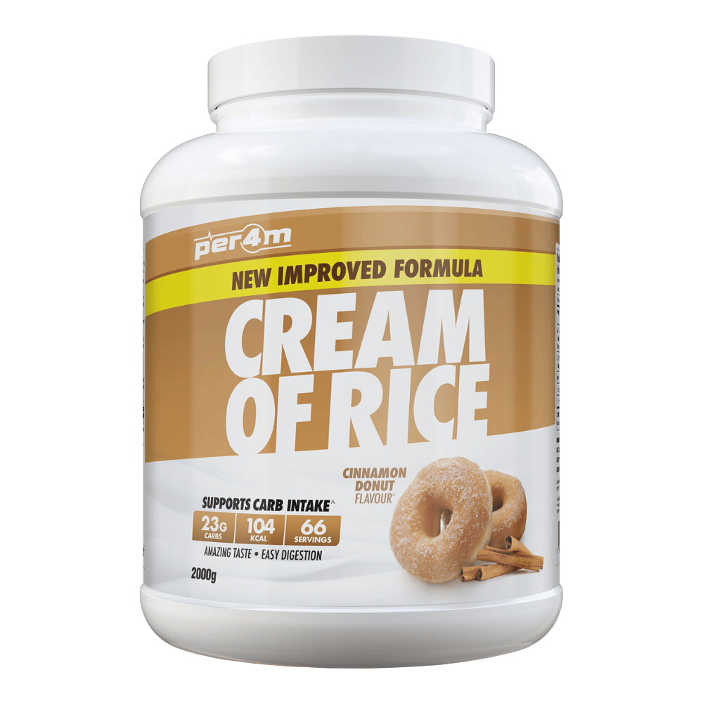 PER4M Cream of Rice - 2kg Tub - Cinnamon Donut