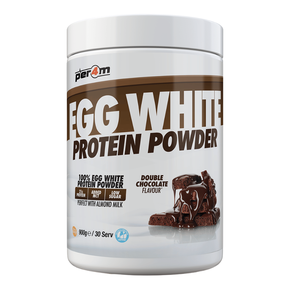 PER4M Egg Whites Protein Powder - Double Chocolate - 30 Servings