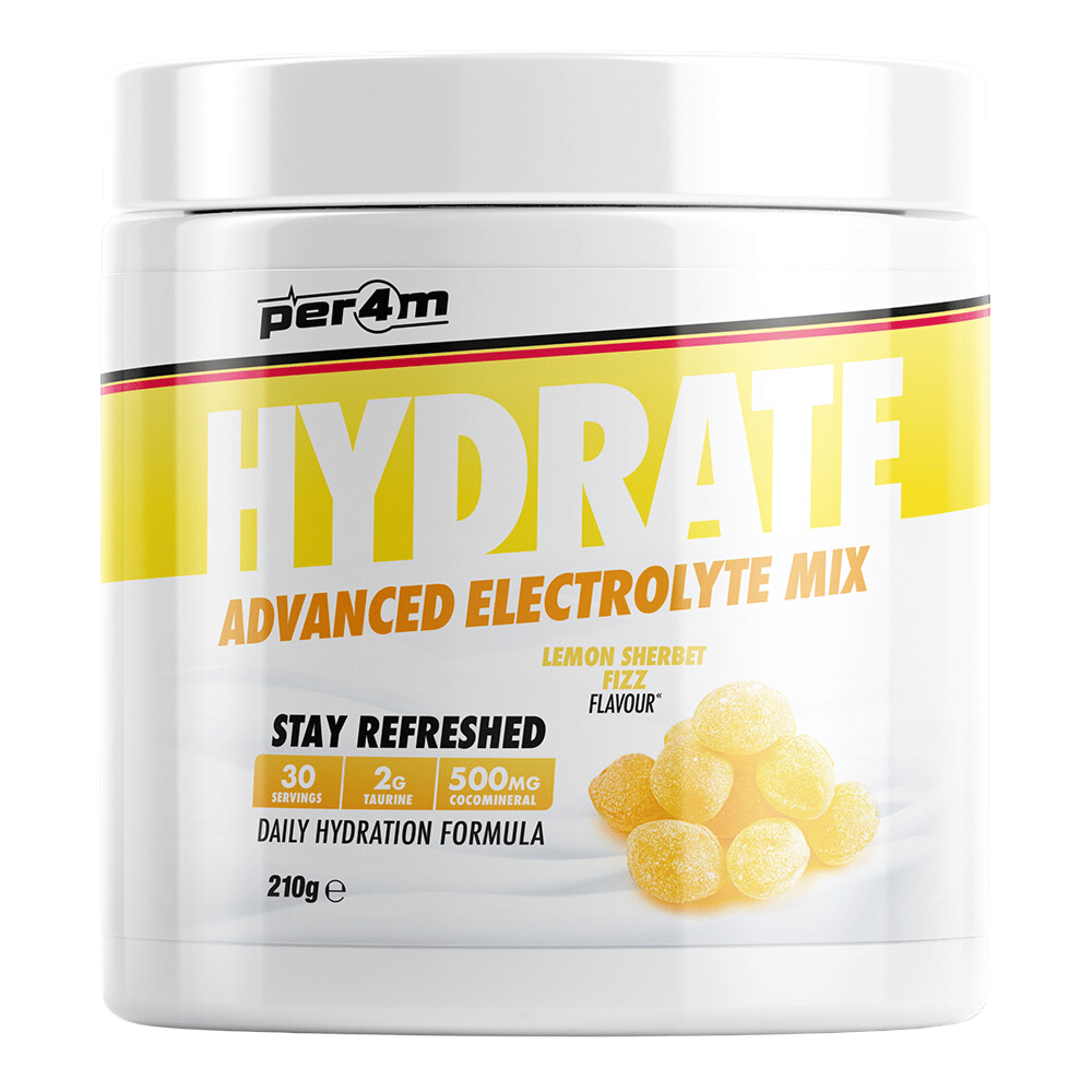 PER4M Lemon Sherbet Fizz Flavour - Hydration Supplement - 210g