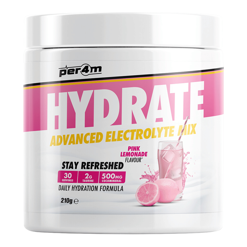 PER4M Pink Lemonade Hydrate Formula Tubs - 30 Servings