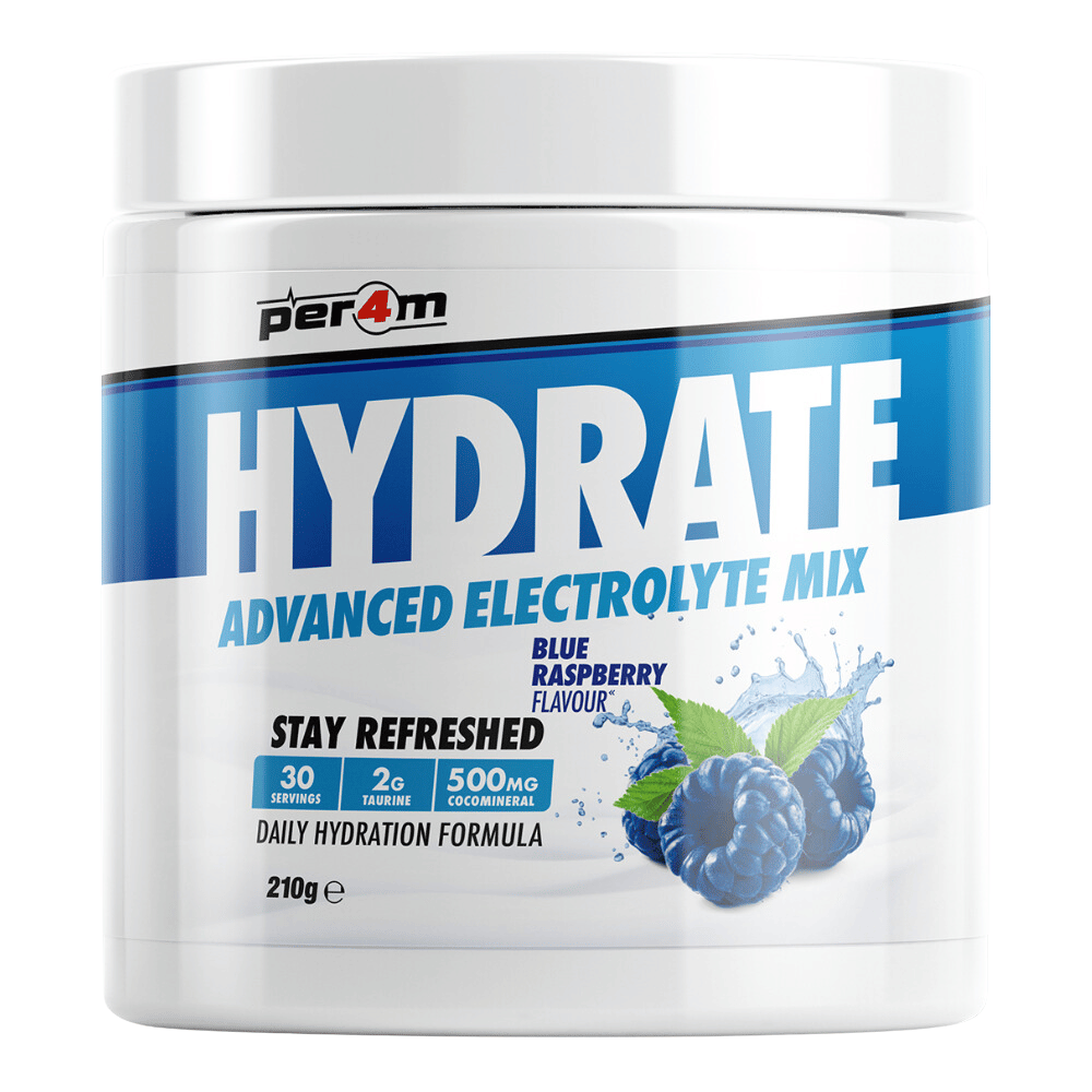 PER4M Hydration Supplement - Blue Raspberry Flavour - 30 Servings