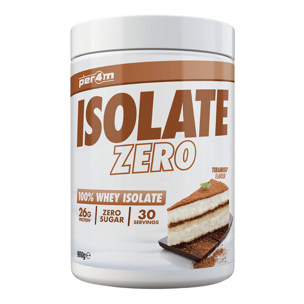 PER4M Tiramisu Isolate Zero Whey Protein Powder 900g (30 Servings)