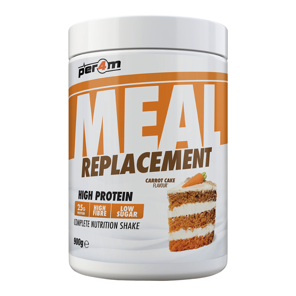 PER4M Meal Replacement Protein Powder Carrot Cake 900g (15 Servings) - Complete Nutrition Shake