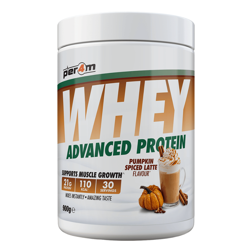PER4M Pumpkin Spiced Latte Advanced Whey Protein Powder 900g (30 Servings)