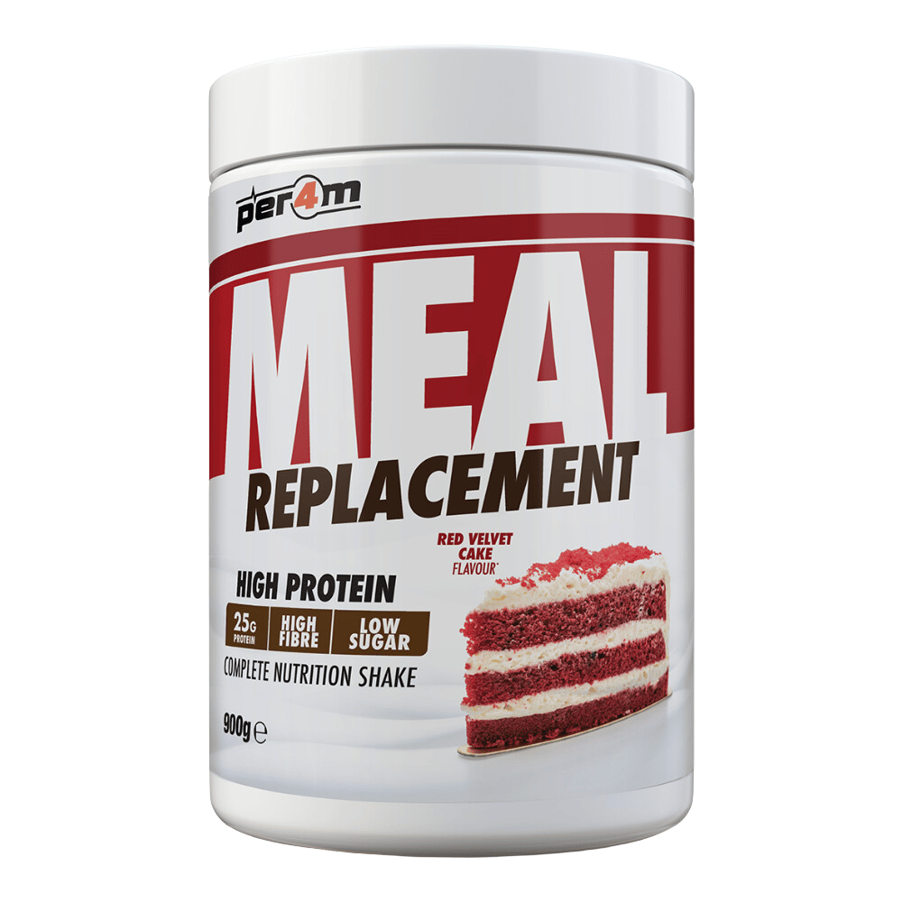 PER4M Red Velvet Meal Replacement Protein Powder Tubs - 15 Servings (900g)