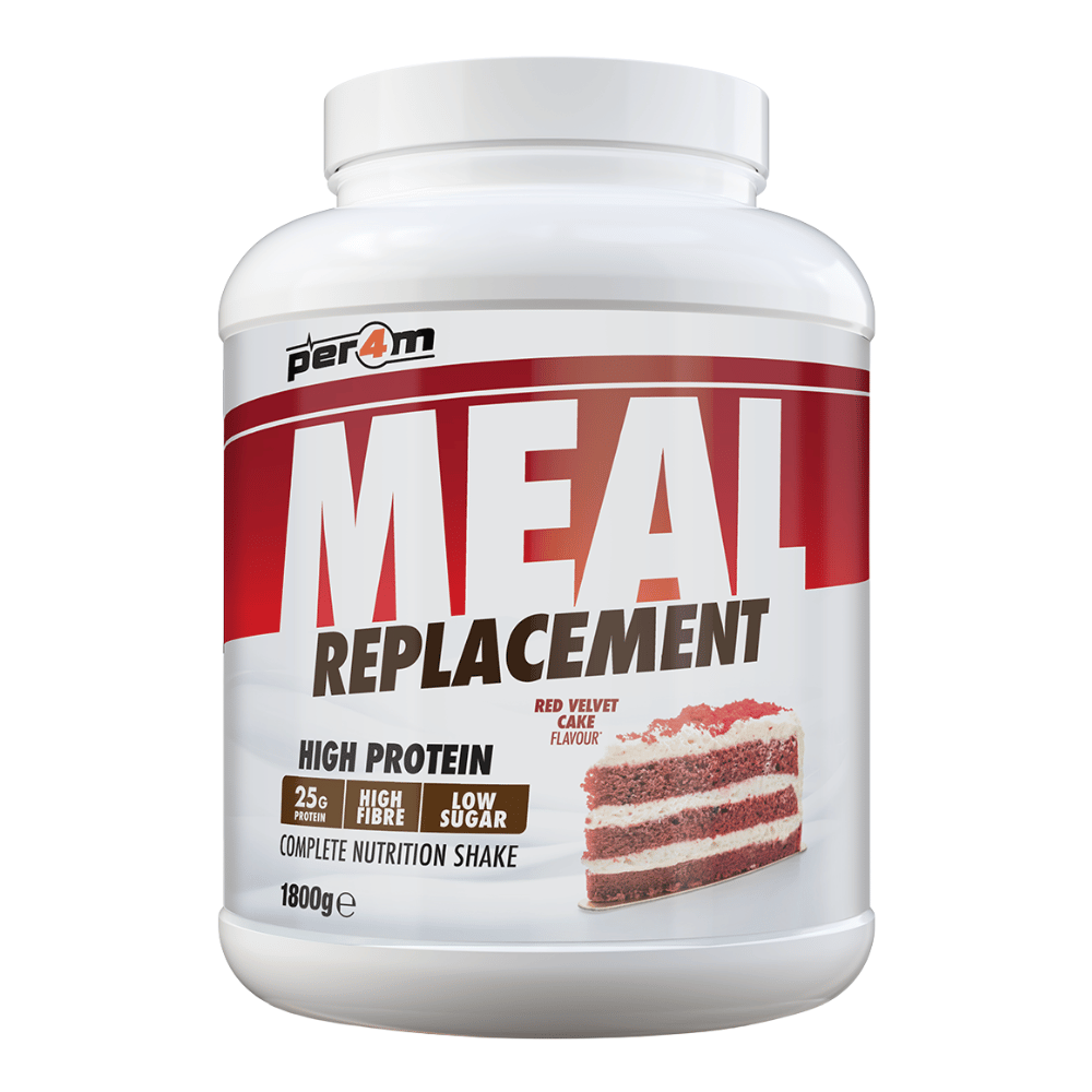 PER4M Meal Replacement Red Velvet Protein Powder Tubs - 1.8kg Tubs