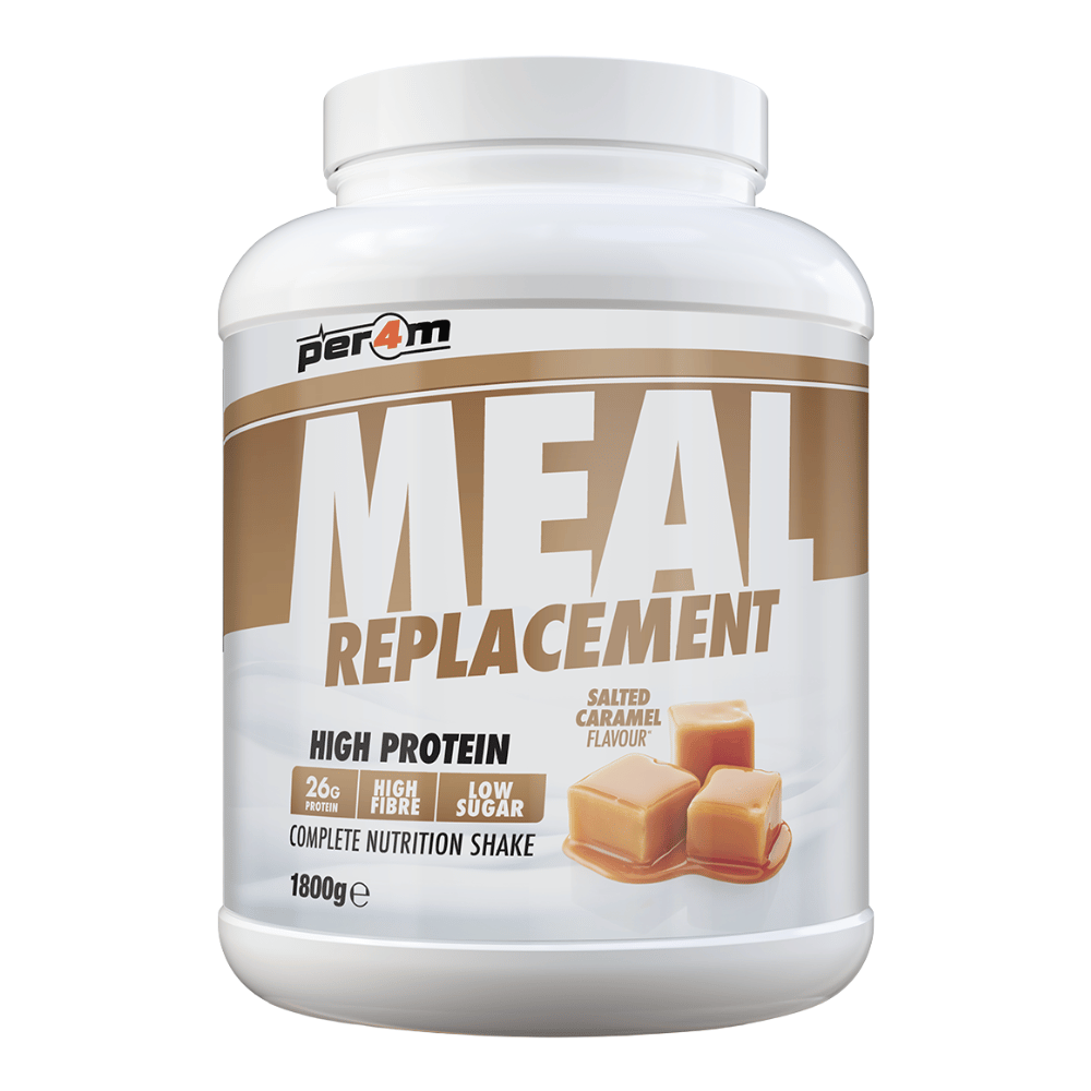 PER4M Salted Caramel Meal Replacement Protein Powder - 1.8kg Tub