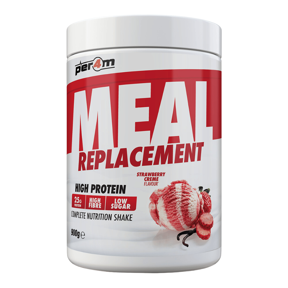 PER4M Meal Replacement Complete Powder - Strawberry Creme Flavour - 15 Servings (900g)