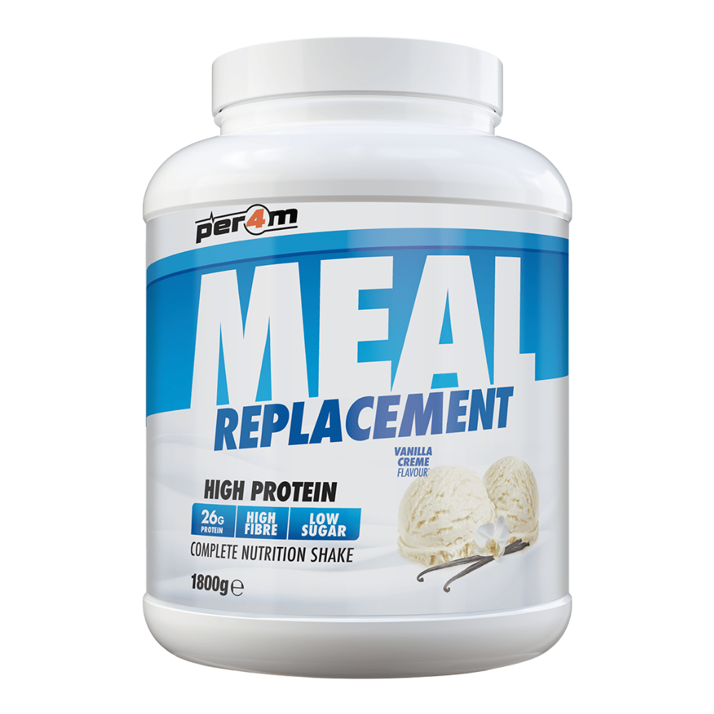 PER4M Vanilla Meal Replacement Protein Powders - 1.8kg Tubs (30 Servings)