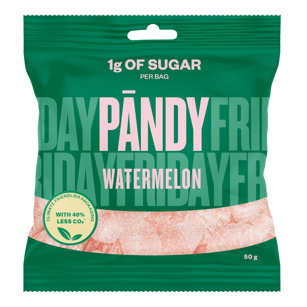 Pandy Low Sugar Watermelon Candy 50g | Protein Package | Protein Package