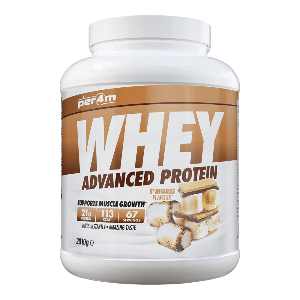 S'mores PER4M Whey Protein Powder - 67 Serving Tubs