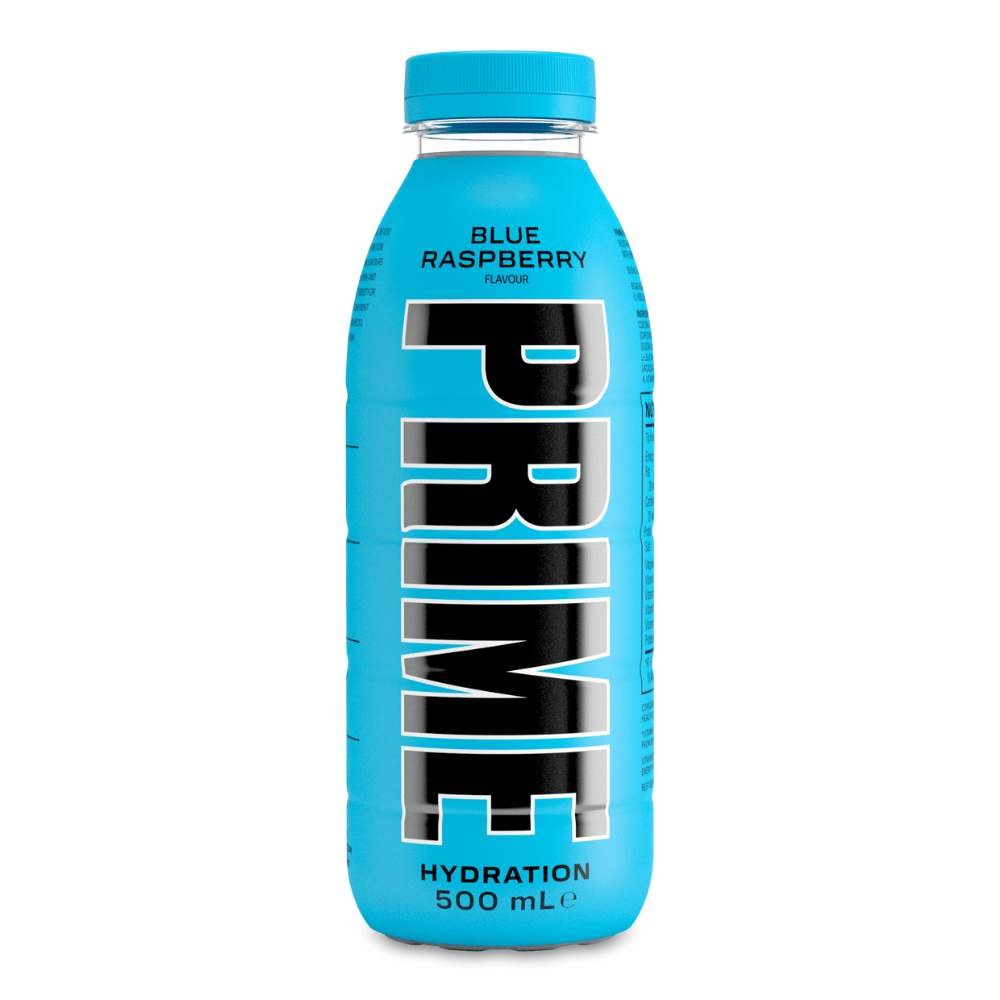 Prime Hydration - Blue Raspberry Flavour - 1x500ml Bottles UK