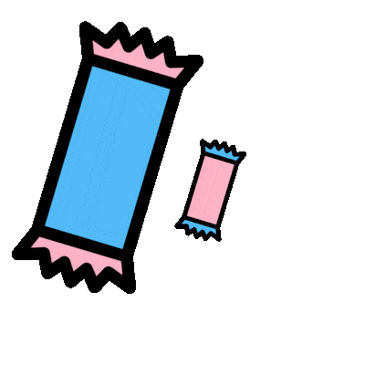 Protein Bar GIF - Blue and Pink - Protein Package