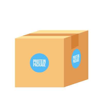Protein Package Delivery Box GIF
