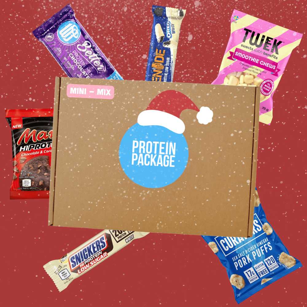 Small Christmas Snack Box - Cheap Snack Christmas Gift Idea 
