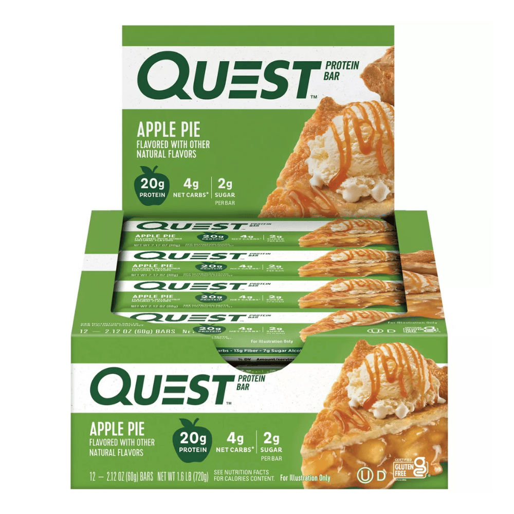 Apple Pie Quest Protein Bars - Single 60g Bar