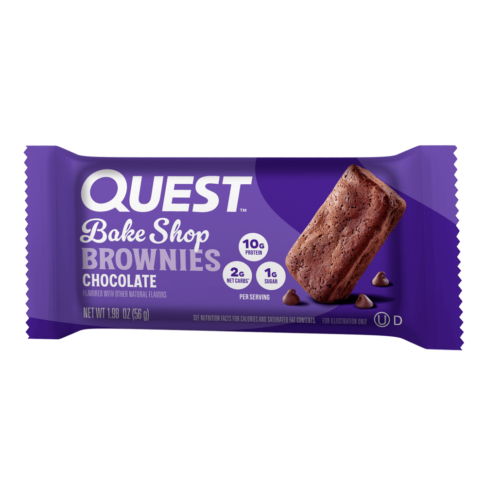 Quest Protein Chocolate Brownies - Single 56g Pack