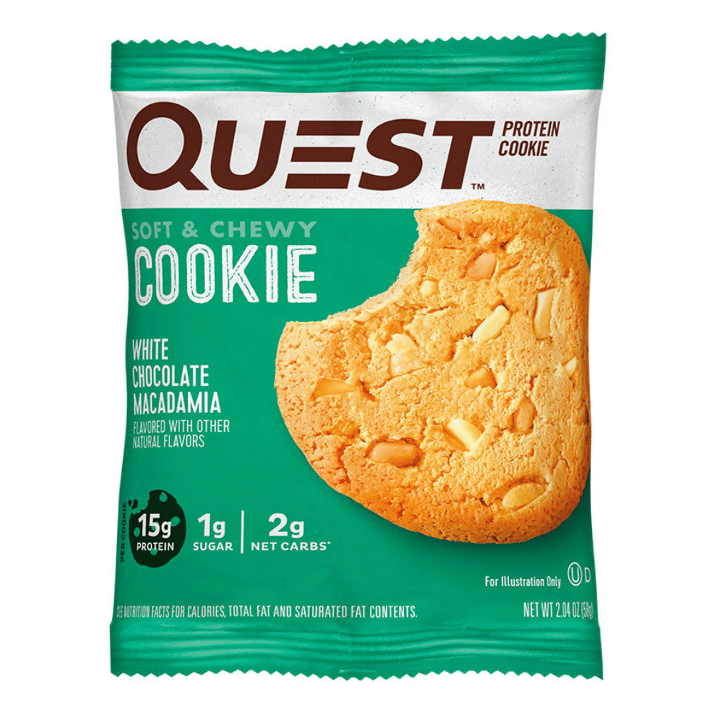 Quest Macadamia Nut Protein Cookies - Single 58g Pack