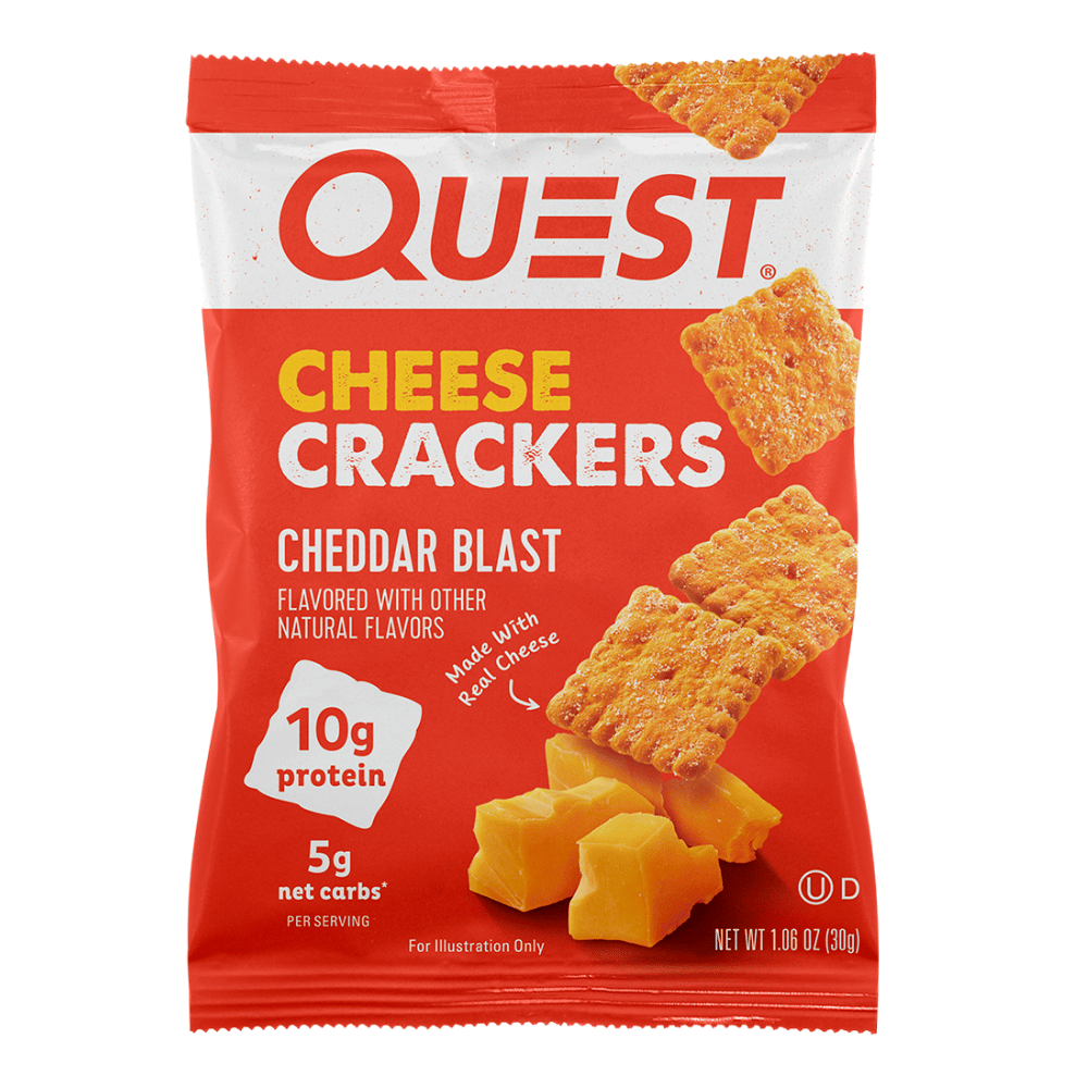 Quest Nutrition Protein Cheese Crackers 30g | Protein Package | Protein  Package