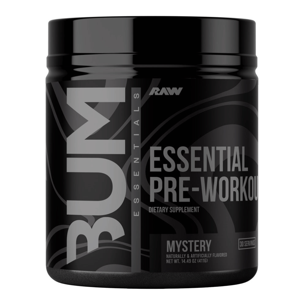 RAW CBUM Mystery Flavour - Essentials Pre-Workout - 30 Servings