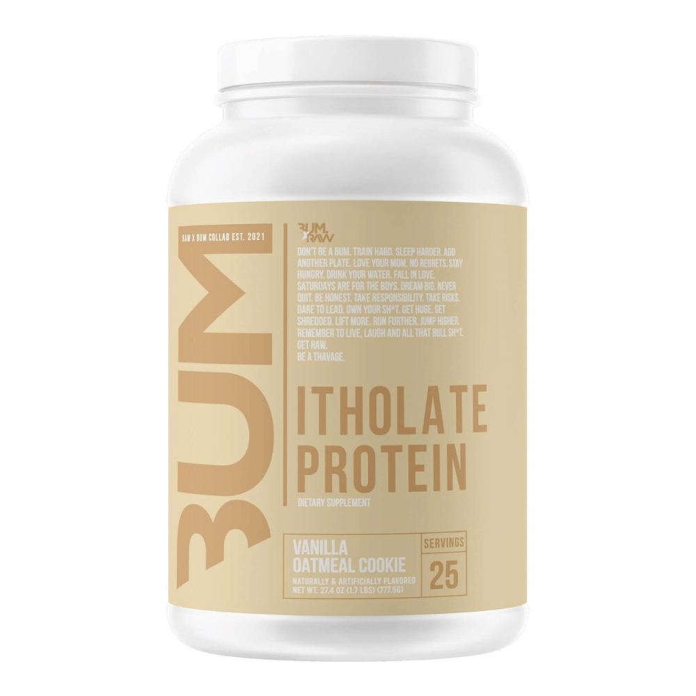 Vanilla Oatmeal Cookie CBUM x RAW Isolate Whey Protein Powder (25 Servings)
