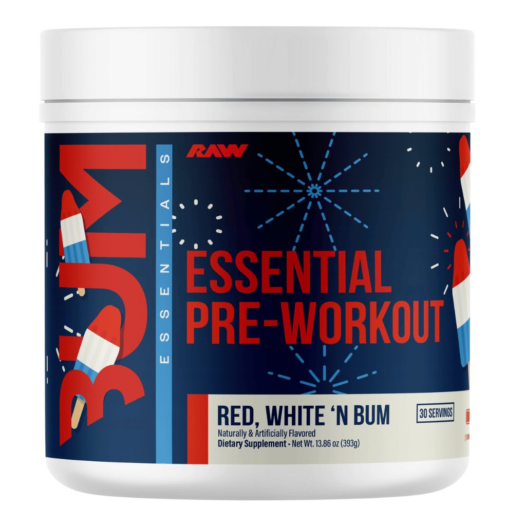 RAW Red, White and Bum CBUM Essentials Pre-Workout - 30 Servings