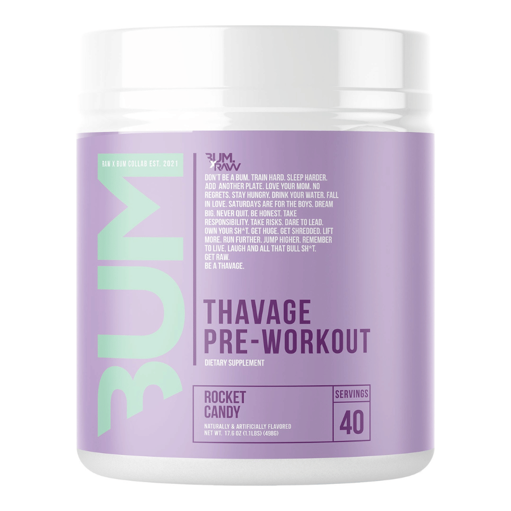 RAW x CBUM Rocket Candy Thavage Pre-Workout