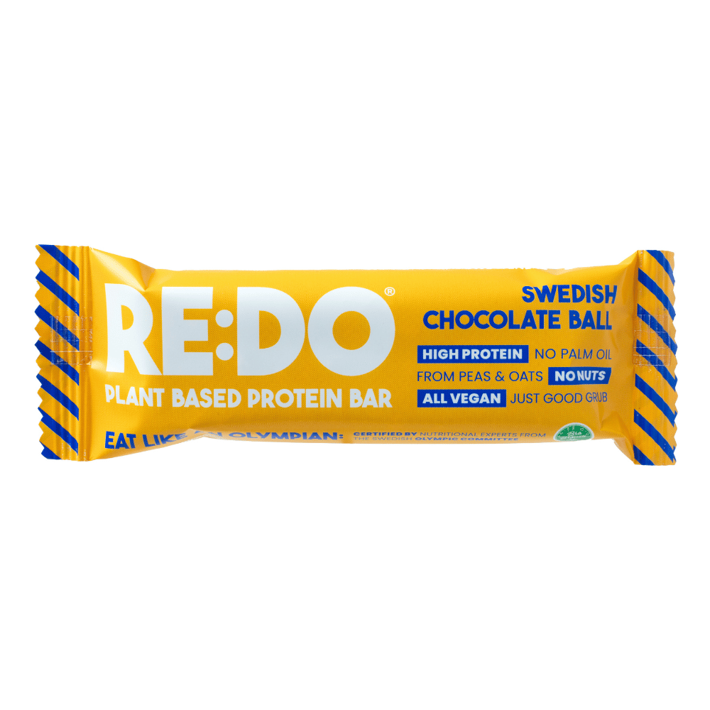 RE:DO Swedish Chocolate Ball Vegan Plant-Based Protein Bar - 60g