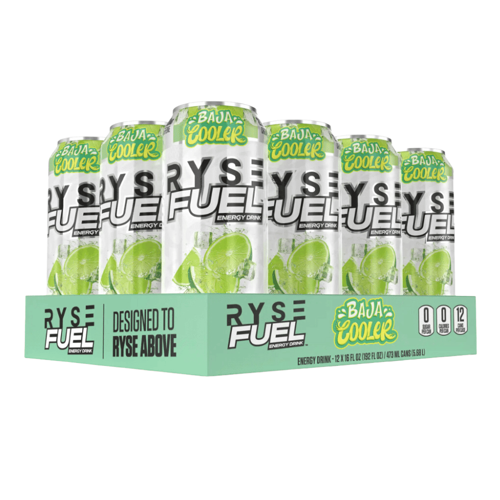 12 Pack - RYSE Fuel Baja Cooler Flavour - 12x473ml Cans