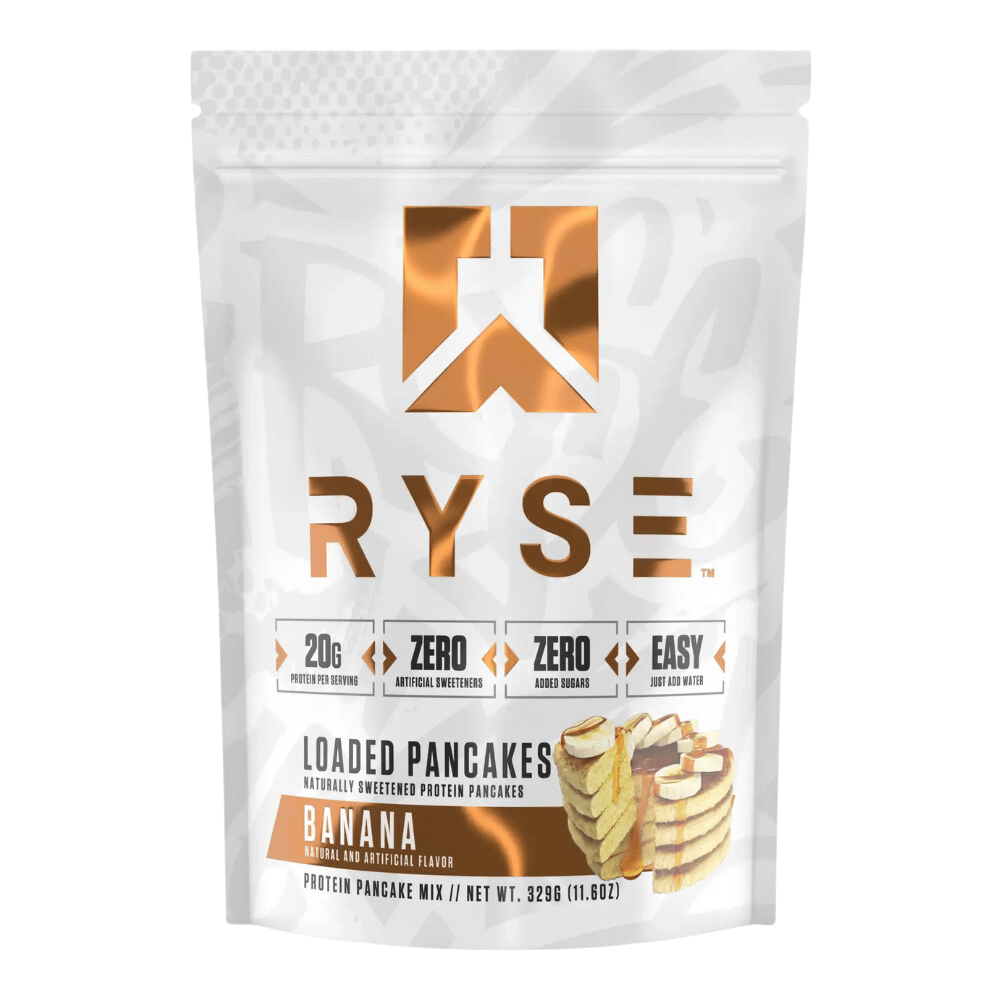 RYSE Banana Protein Pancake Mix - 6 Serving Packs