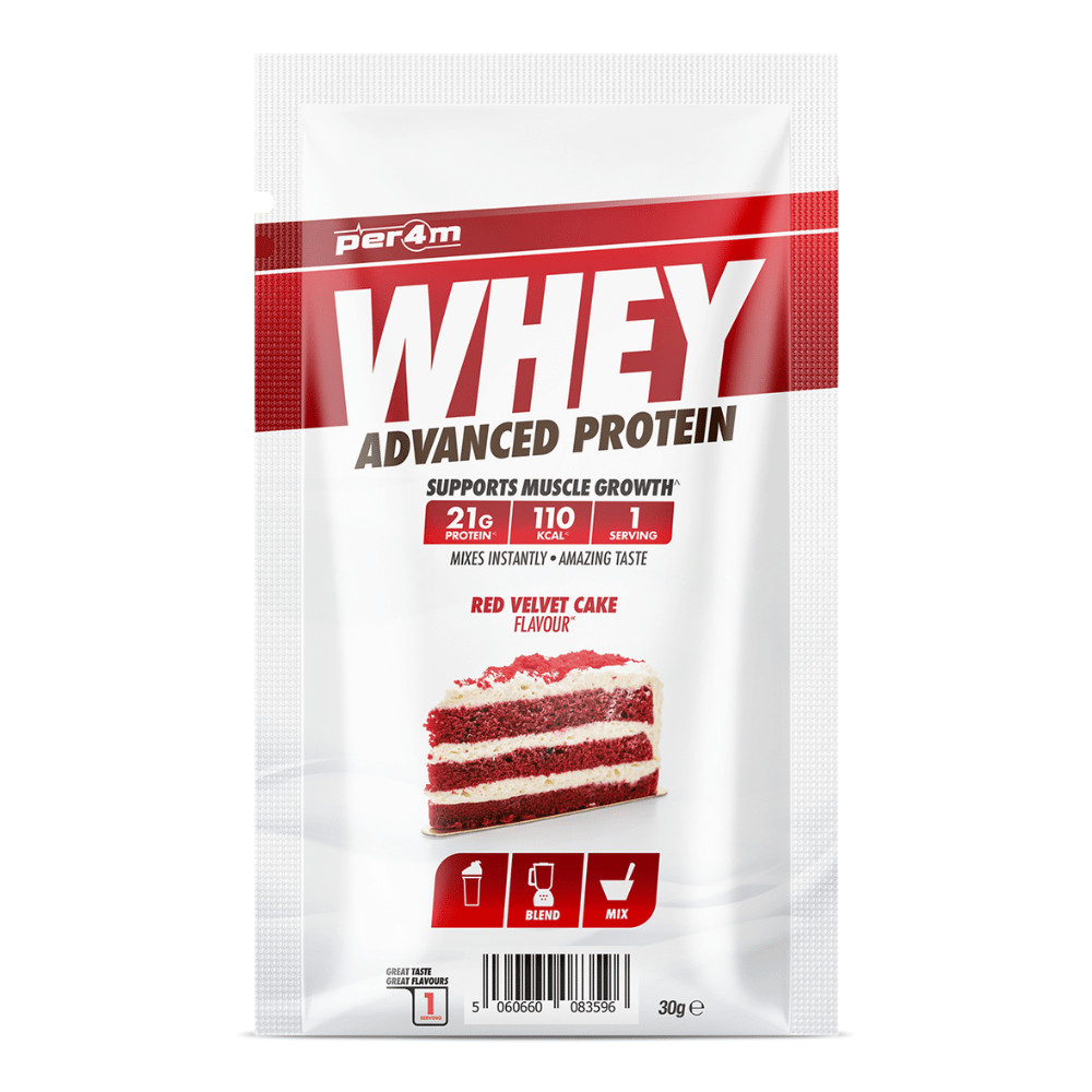 PER4M Whey Protein Single Serving Sachet (30g) - Red Velvet Cake