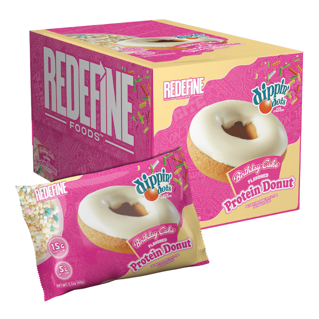 Redefine Foods Protein Donuts (8x60g) | Protein Package | Protein Package