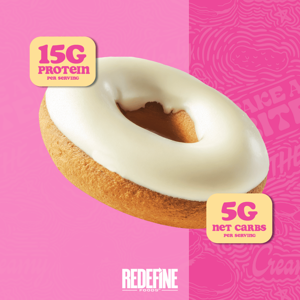 Key Facts for the Birthday Cake Redefine Foods Protein Donut