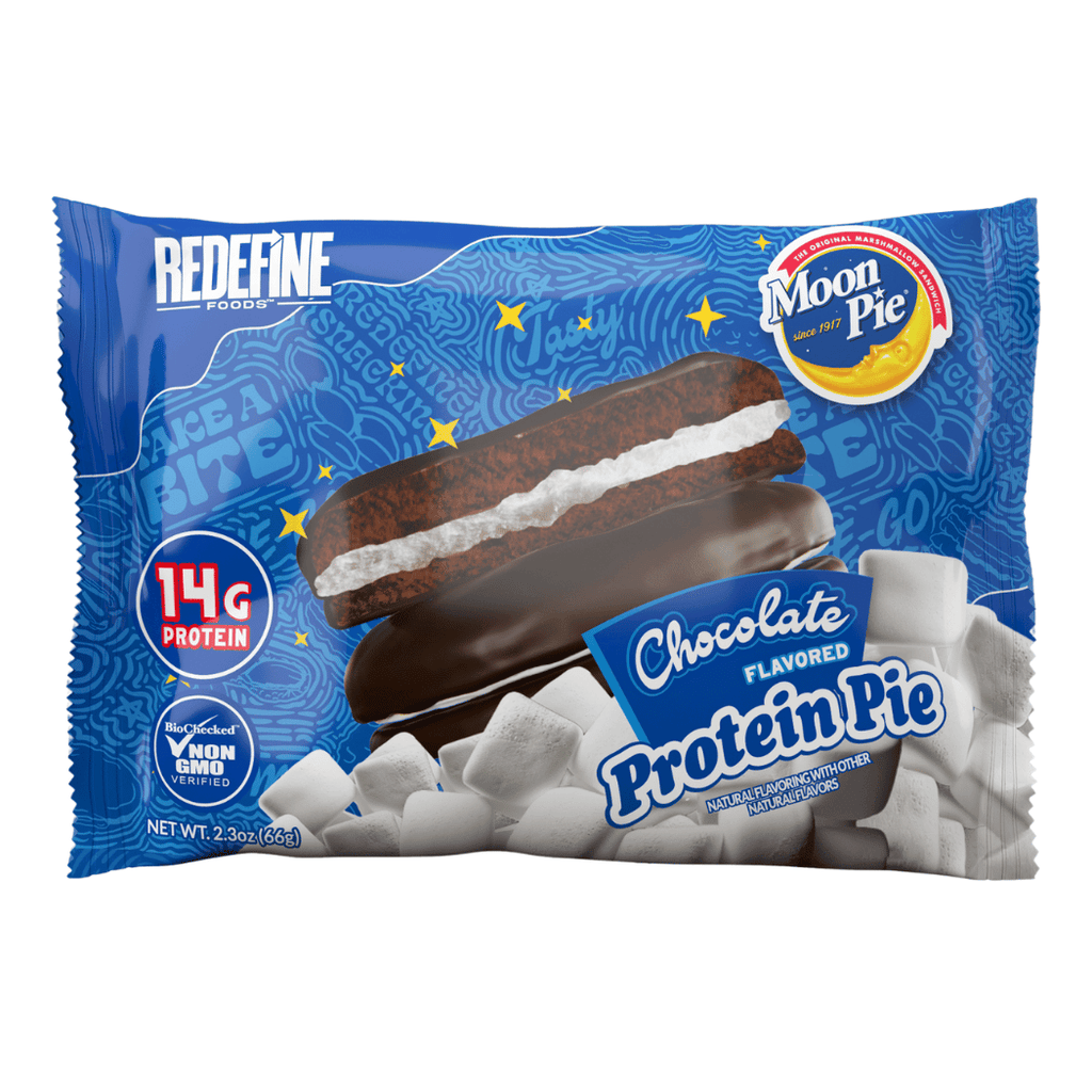 Redefine MoonPie Chocolate Coated Protein Oatmeal Pie MoonPie Chocolate - Single 66g Pack