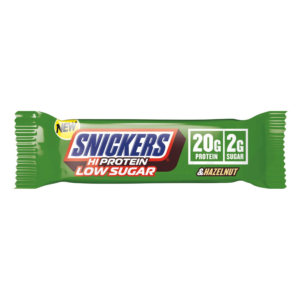 Snickers Hazelnut Low-Sugar Protein Bar - Single 57g Bar