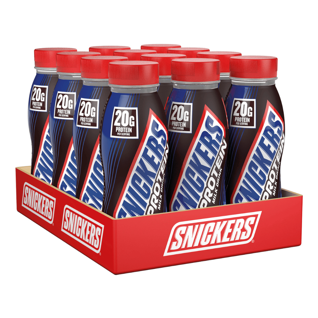 Snickers High Protein Shakes (12 x 250ml Bottles)