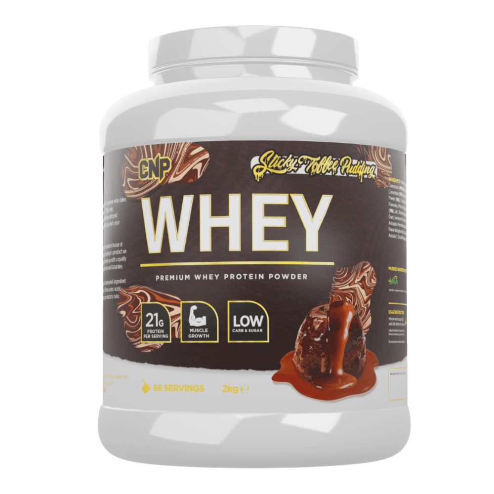 CNP's Sticky Toffee Pudding Whey Protein Powder - Protein Package UK