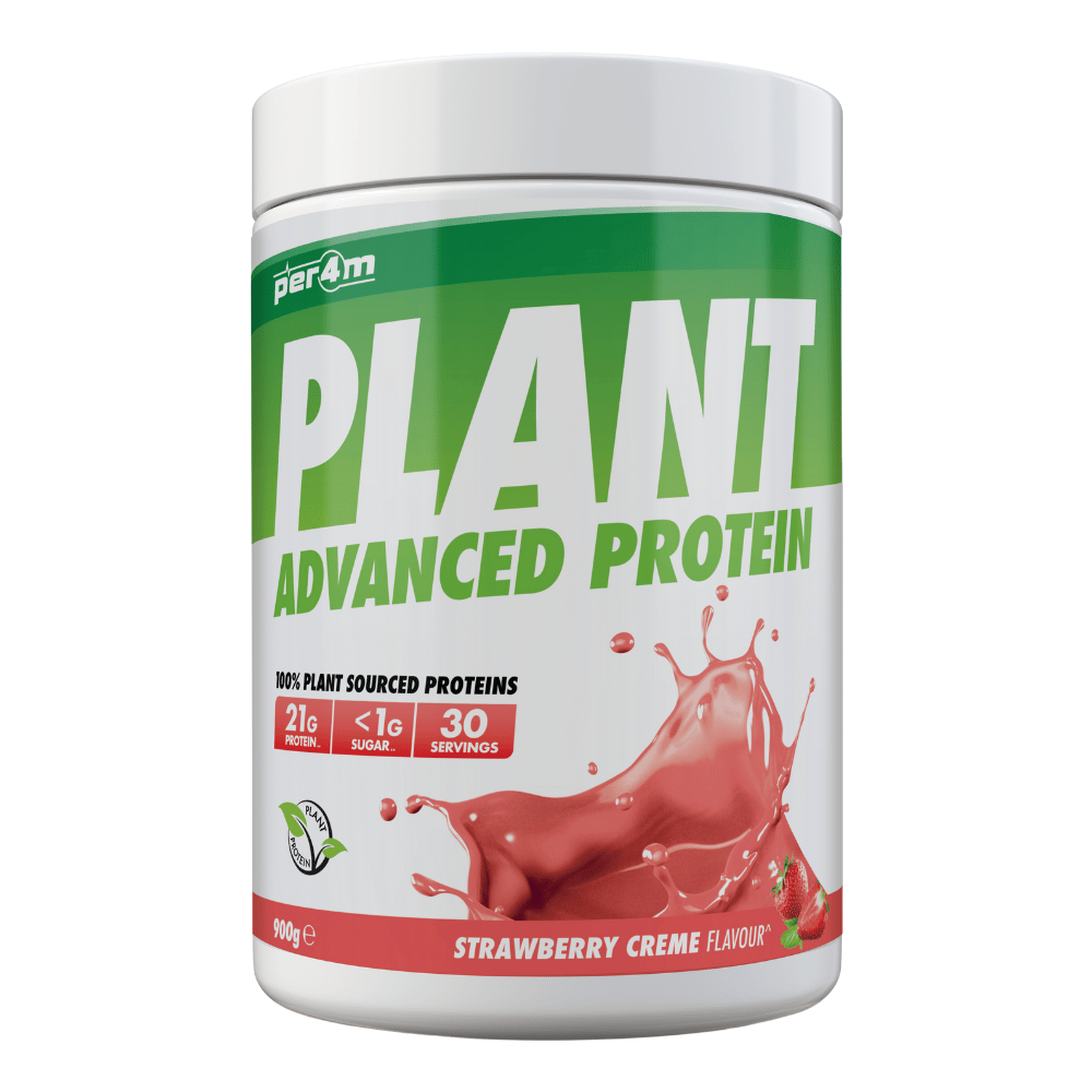 Per4m Plant Protein Powder - Strawberry Creme Flavour - 900g (30 Servings)