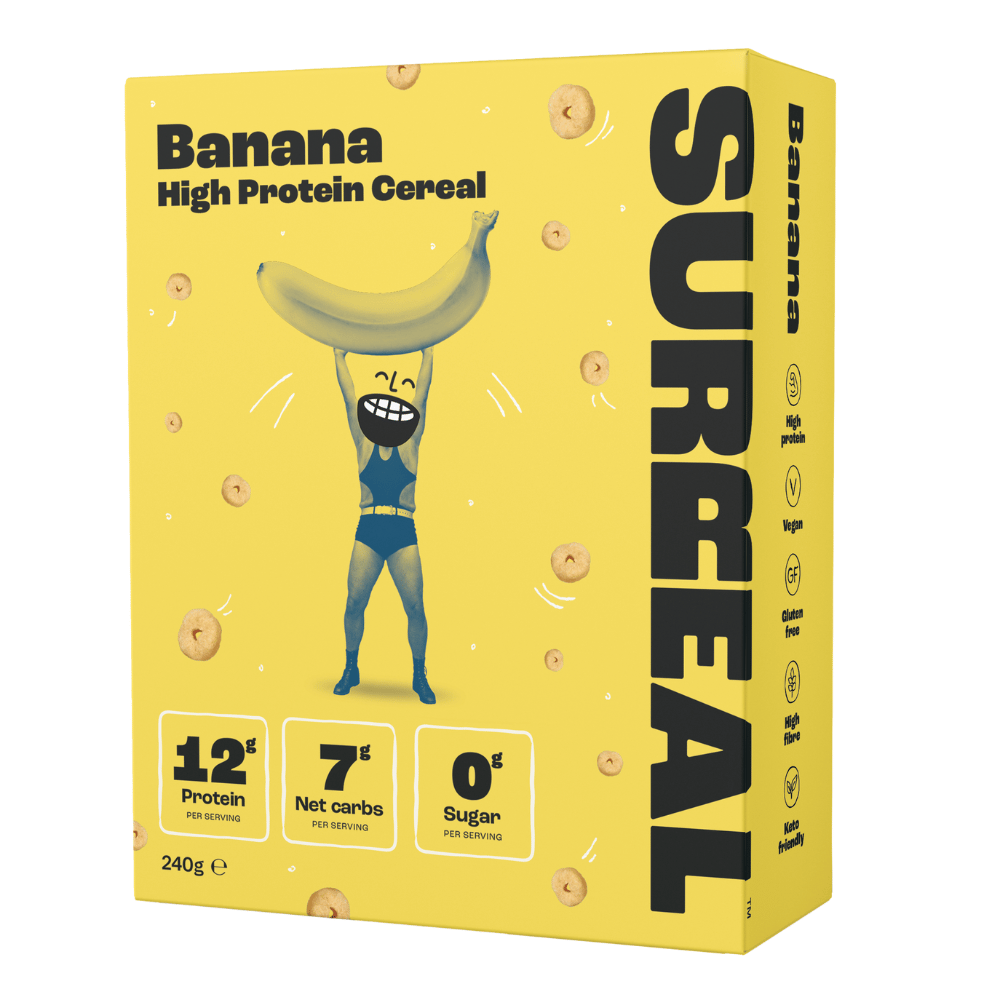 Surreal Banana Protein Cereal - 240g Boxes