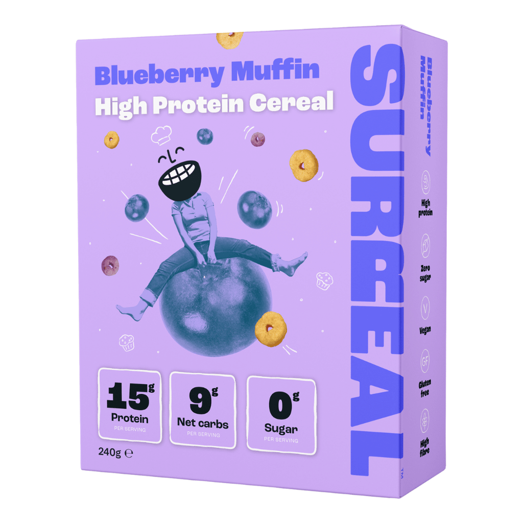 Surreal Blueberry Muffin Protein Cereal - 240g Boxes