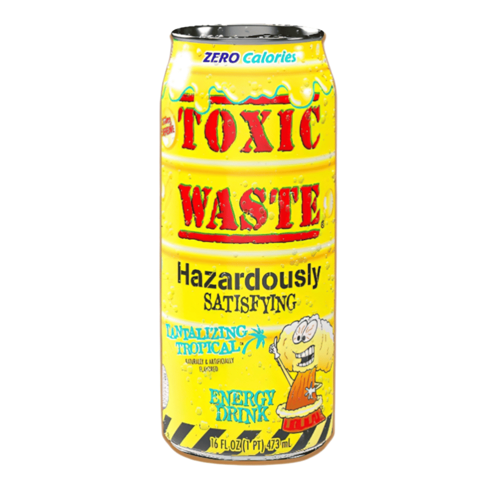 Toxic Waste Tropical Energy Drink - 473ml Cans