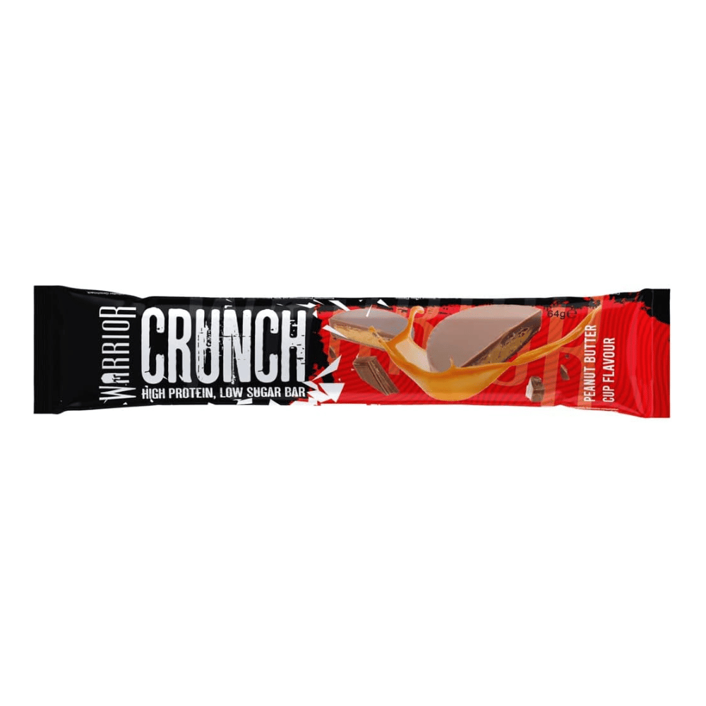 Warrior Crunch Peanut Butter Cups Protein Bar - Single 64g Bar