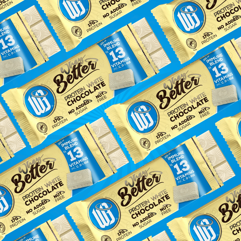 Banner of White Chocolate Whey Better Protein Bars