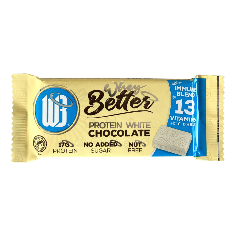 Whey Better White Chocolate Protein Bars - Single 75-Gram Bar