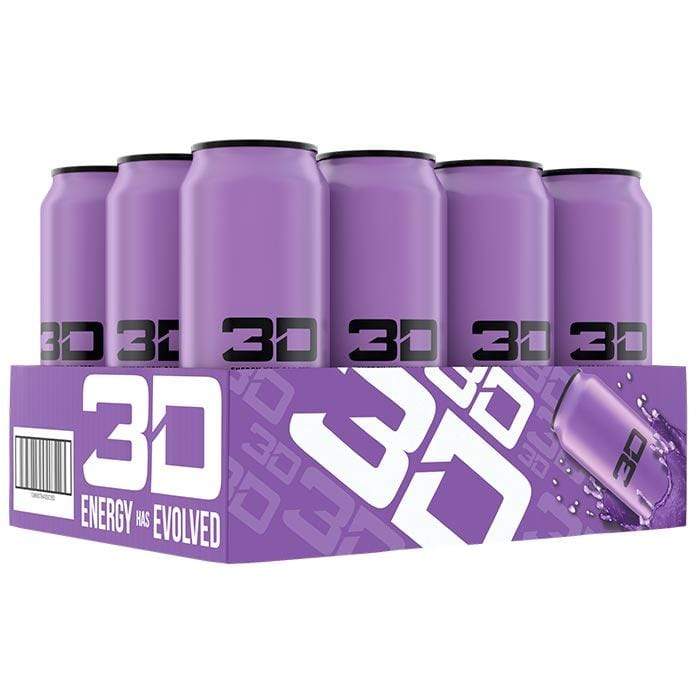 Christian Guzman's 3D Energy Drink Purple Grape - Protein Package