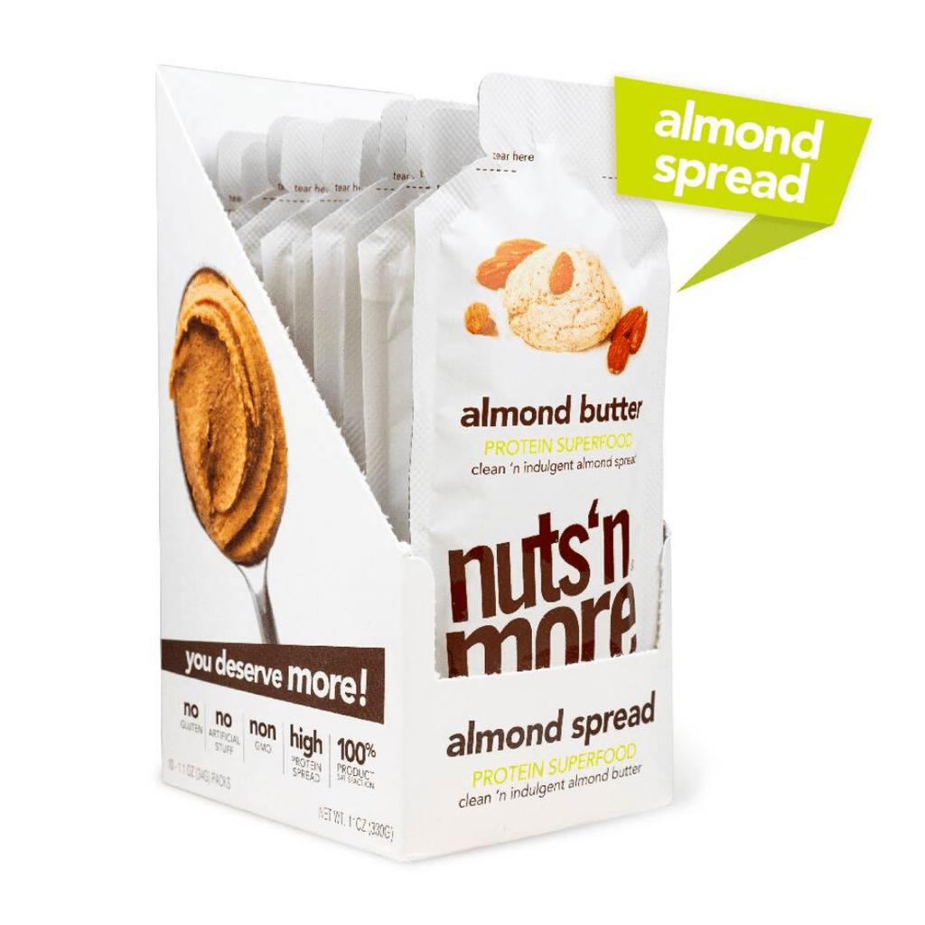 Nuts 'N More Peanut Butter Protein Spread Box (10 Sachets), Protein Spread, Nuts N' More, Protein Package Protein Package Pick and Mix Protein UK