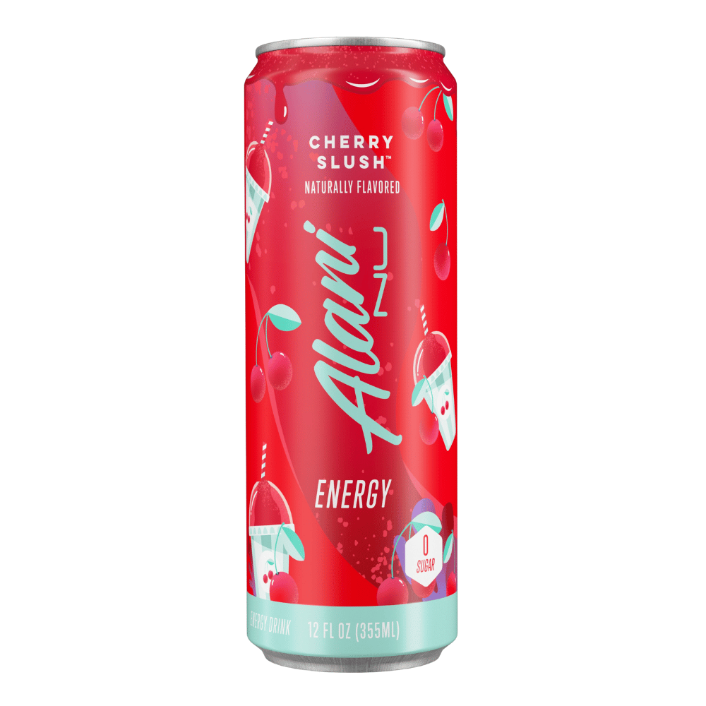 Cherry Slush - Alani Nu Energy Drink - Zero Sugar and Low Calories