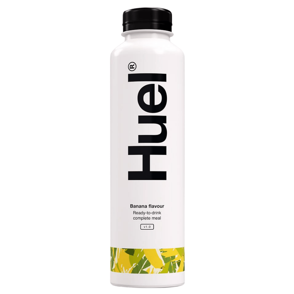 Banana Huel Complete Protein Meal Shakes RTD (Ready To Drink) - 500ml Bottles UK - Protein Package Limited