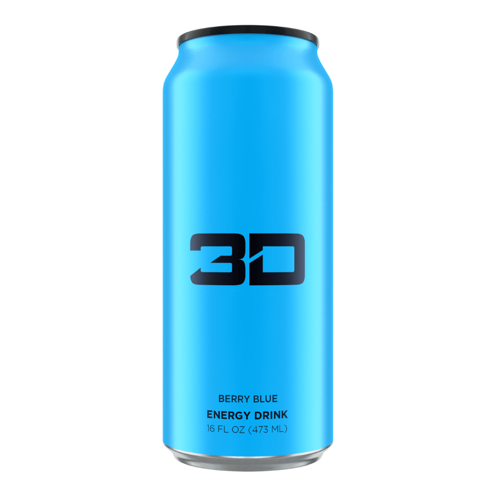 Christian Guzman's 3D Energy Drink Blue Berry - Protein Package